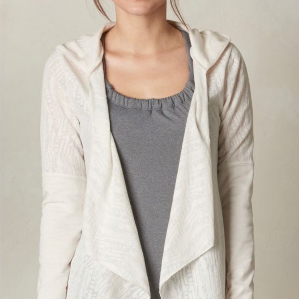 PrAna Women's Graceful Wrap Small Cream